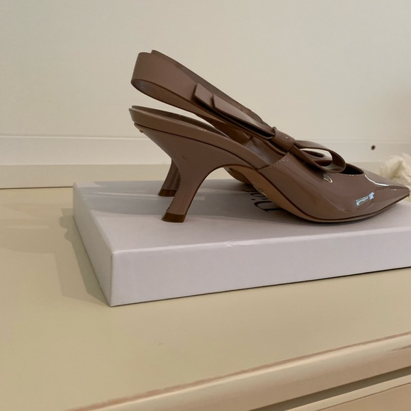 COPY - Dior kitten heels - 2.5 inch heel. Powder pink. - Picture 4 of 9